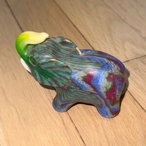 Colorful Elephant Candle